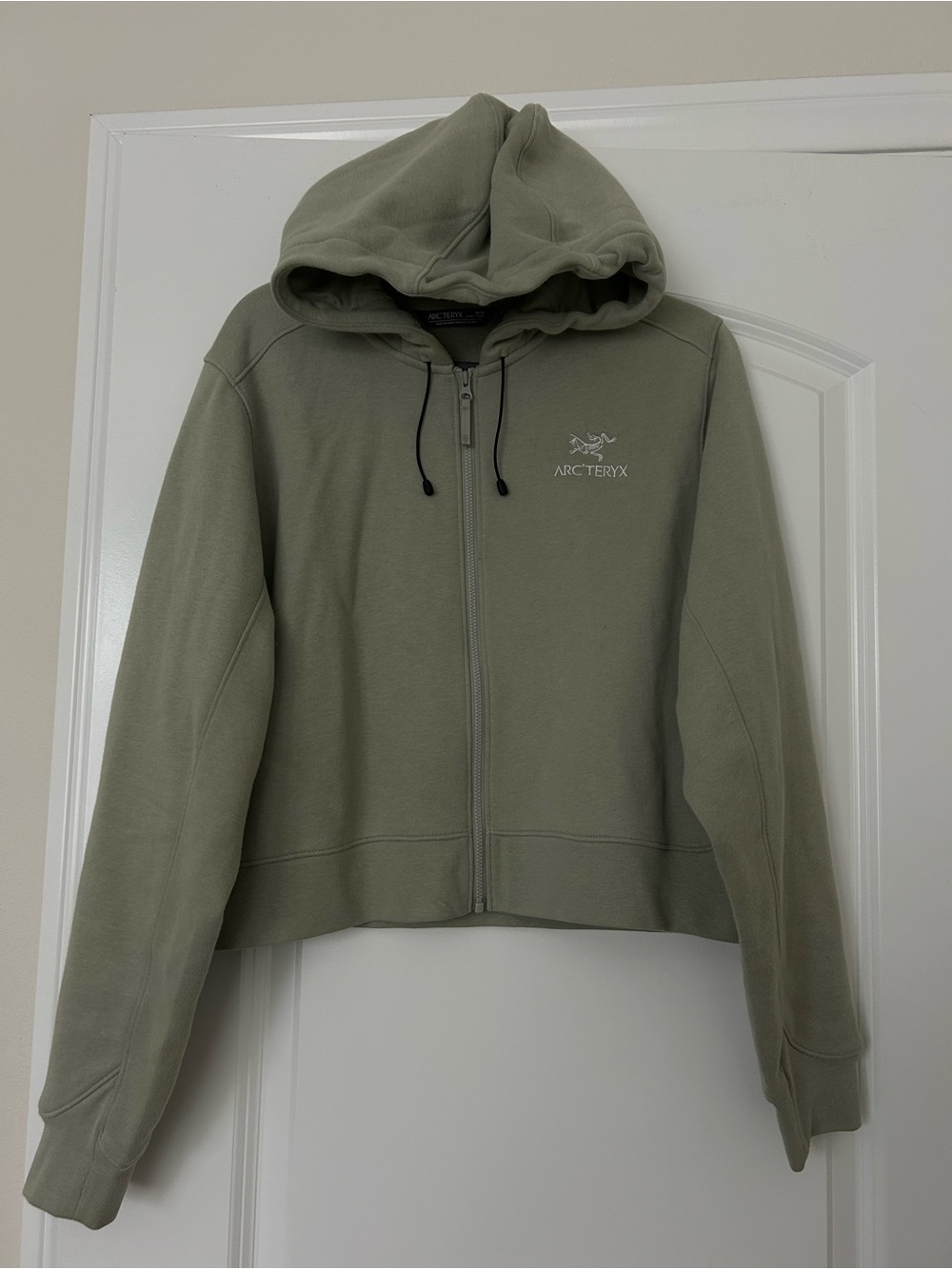Arc'teryx Emblem Fleece Crop Zip-Up Hoodie